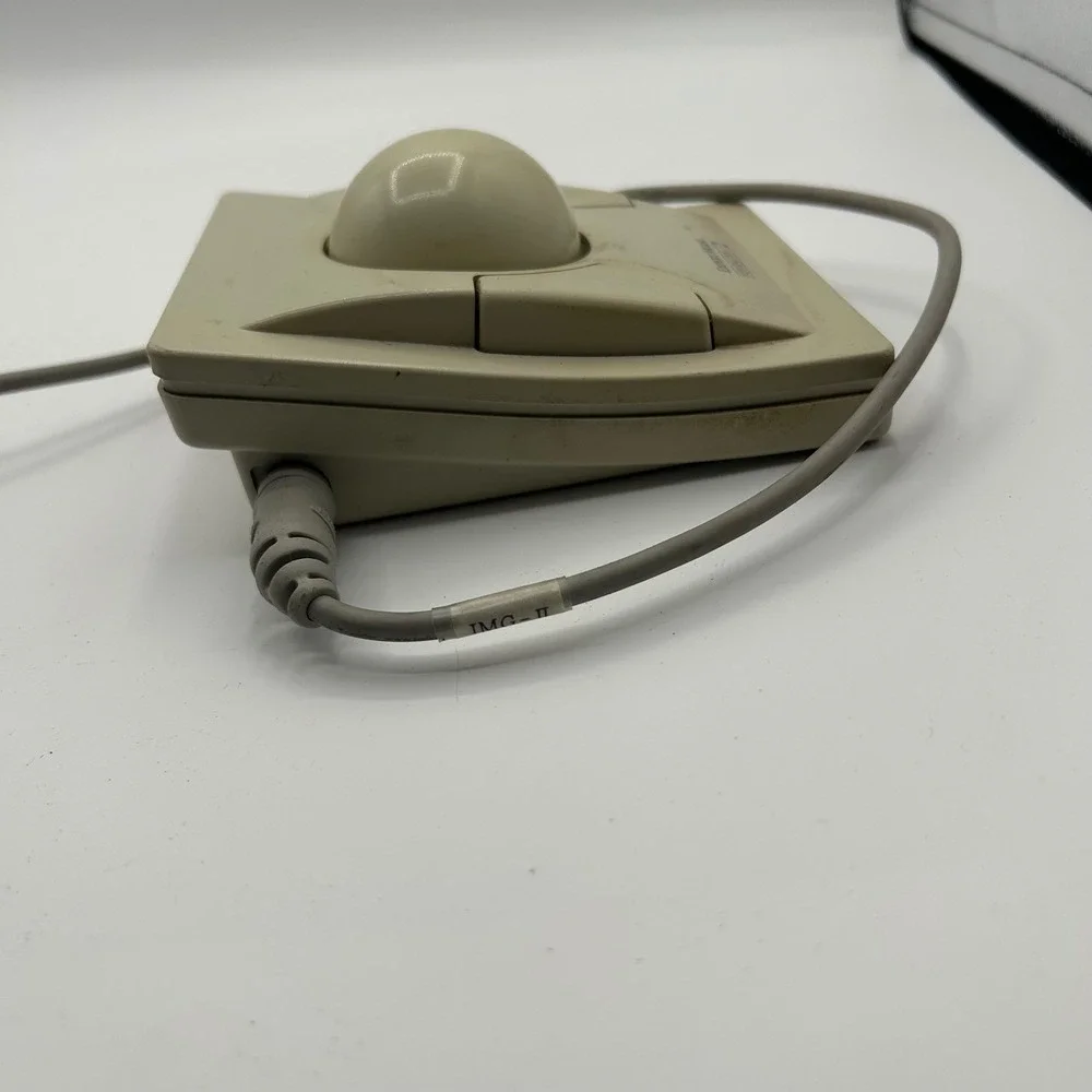 Kensington Expert Mouse Trackball Version 2.0 Vintage Computer Peripheral Beige